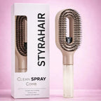 2-in-1 Mist Spray Detangling Hairbrush – Scalp Massage & Anti-Static Care Stone's Store