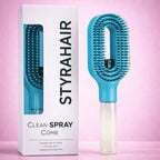 2-in-1 Mist Spray Detangling Hairbrush – Scalp Massage & Anti-Static Care Stone's Store