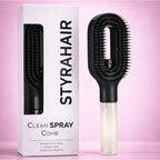2-in-1 Mist Spray Detangling Hairbrush – Scalp Massage & Anti-Static Care Stone's Store