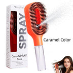 2-in-1 Mist Spray Detangling Hairbrush – Scalp Massage & Anti-Static Care Stone's Store
